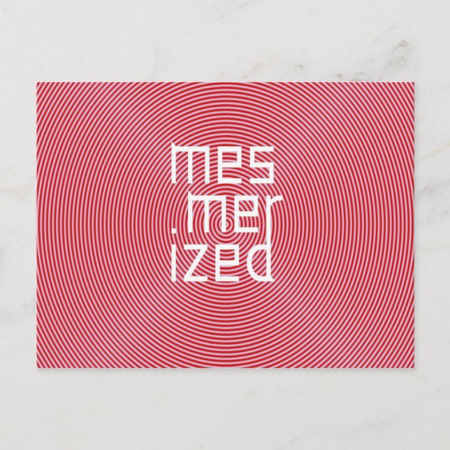 Mesmerized Postcard (Front)