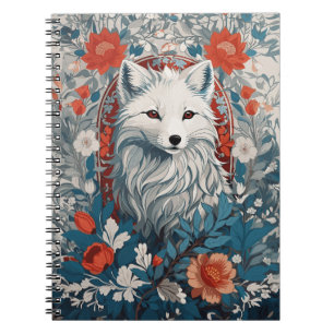 Mesmerizing Artic Fox Wildlife  Notebook