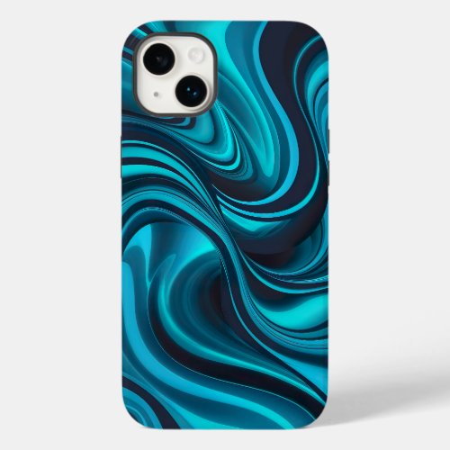 Mesmerizing Blue Waves Case_Mate iPhone 14 Plus Case