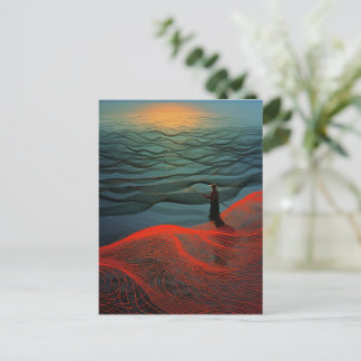 Mesmerizing Fisherman's Sunset Postcard
