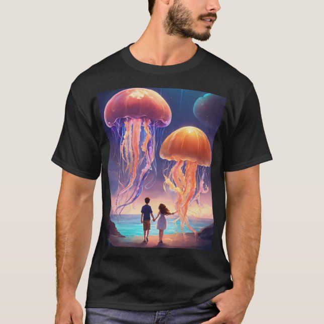 Mesmerizing Jellyfish T-Shirt (Front)