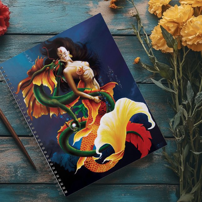 Mesmerizing Koi Mermaid Water Dragon Fantasy Planner (Creator Uploaded)