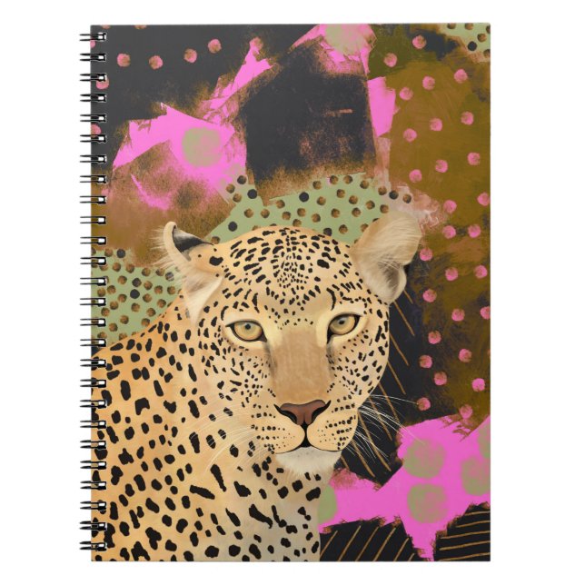 Mesmerizing Leopard Notebook (Front)