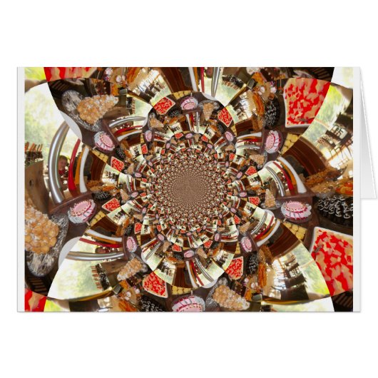 Mesmerizing Mosaic of Sushi Brown Colors (Front Horizontal)