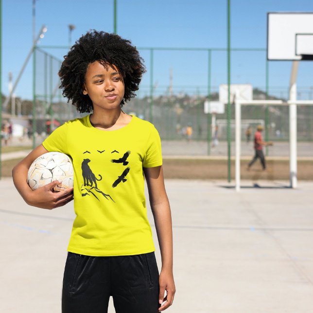 Mesmerizing: Mountain Majestic Leopard T-Shirt (Creator Uploaded)