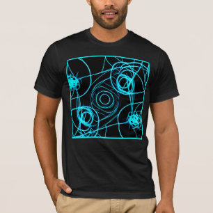Mesmerizing Neon Patterns Art T-Shirt