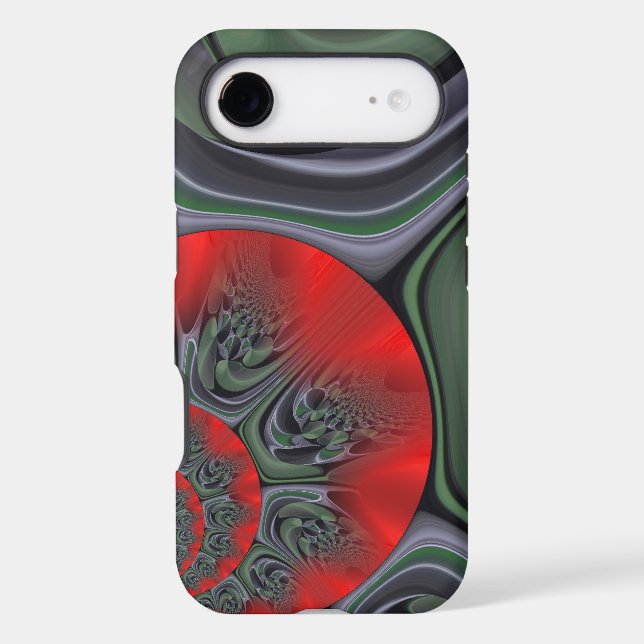 Mesmerizing Red Aurora | Northern Lights Borealis  Case-Mate iPhone Case (Back)