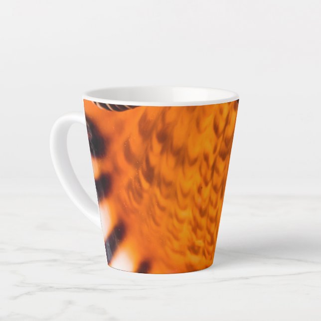 Mesmerizing seashell latte mug (Left Angle)