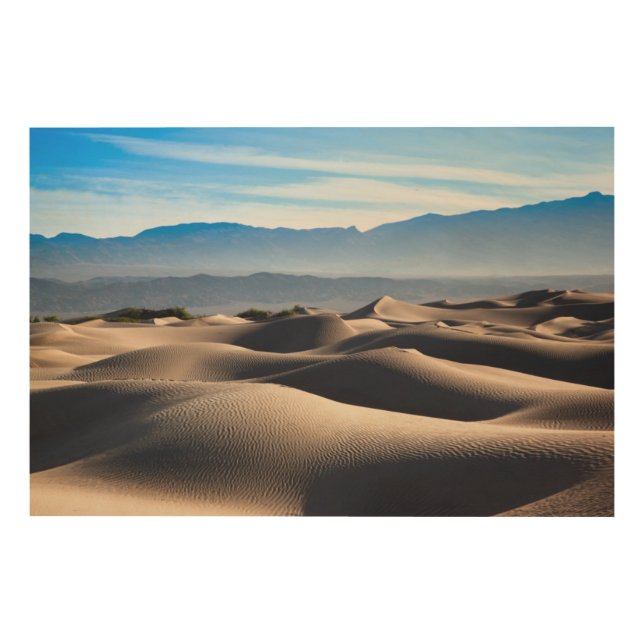 Mesquite Flat Sand Dunes Wood Wall Decor (Front)