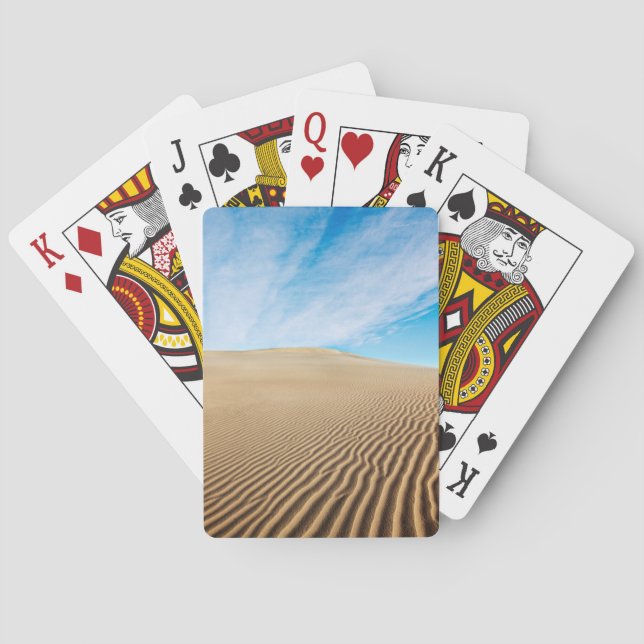 Mesquite Flats Sand Dunes Poker Cards (Back)