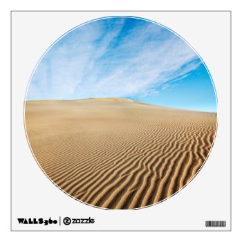 Mesquite Flats Sand Dunes Wall Decal by usdeserts at Zazzle