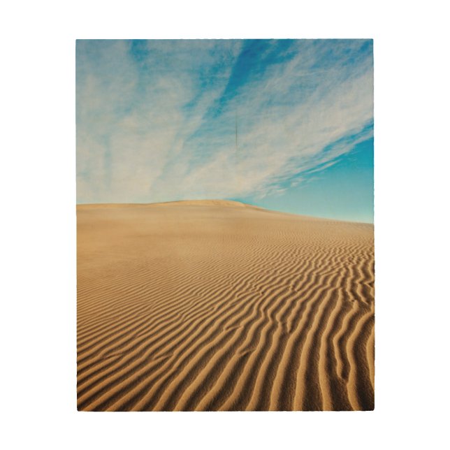 Mesquite Flats Sand Dunes Wood Wall Decor (Front)