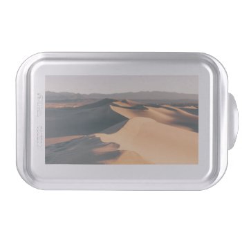Mesquite Sand Dunes In Death Valley Cake Pan by usdeserts at Zazzle