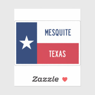 Mesquite TX Sticker