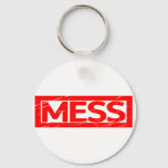 Mess Stamp Keychain