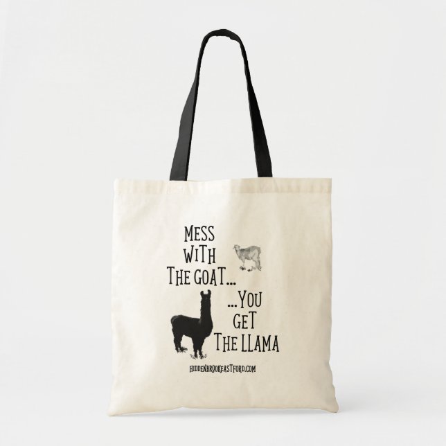 Mess with the Goat Classic Tote Bag (Front)