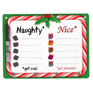 Message Board for the Naughty or Nice