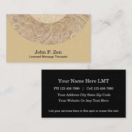 Message Business Cards