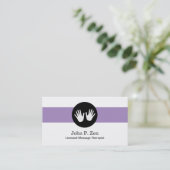 Message Business Cards (Standing Front)