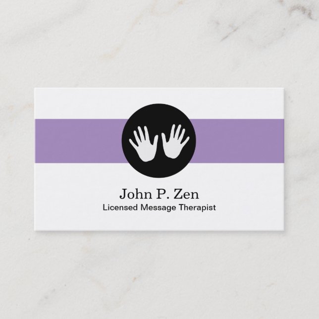 Message Business Cards (Front)
