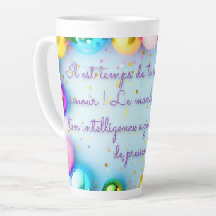 message d’amour pour elle et lui latte mug