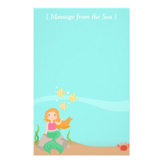 Mermaid Stationery | Zazzle