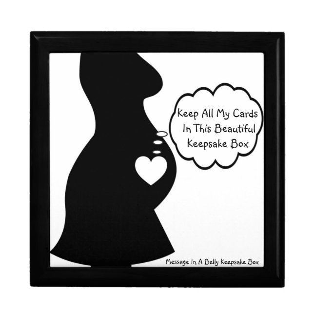 Message In A Belly™ Keepsake Box (Front)