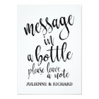 Message in a Bottle Wedding Invitations | Zazzle.com