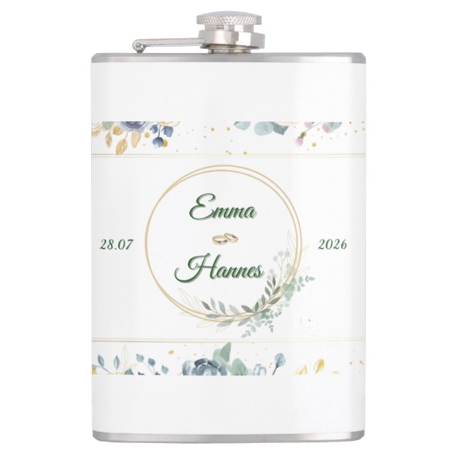 Message in a Bottle Flask (Front)