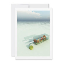 Message in a bottle invitation