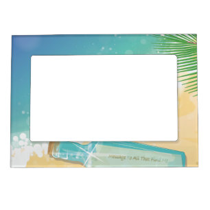 Message in a Bottle Magnetic Picture Frame