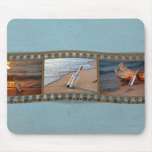 Message in a Bottle Mouse Pad (Front)