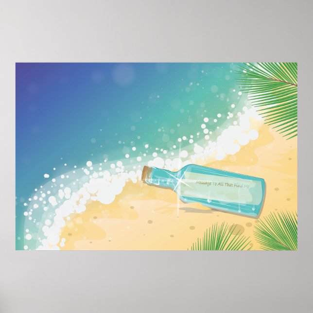 Message in a Bottle Poster (Front)