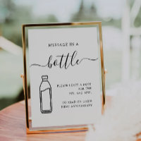 Message in a Bottle Sign | Wedding Guest Book