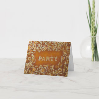 Message In My Soup: Party Invitation Note Cards