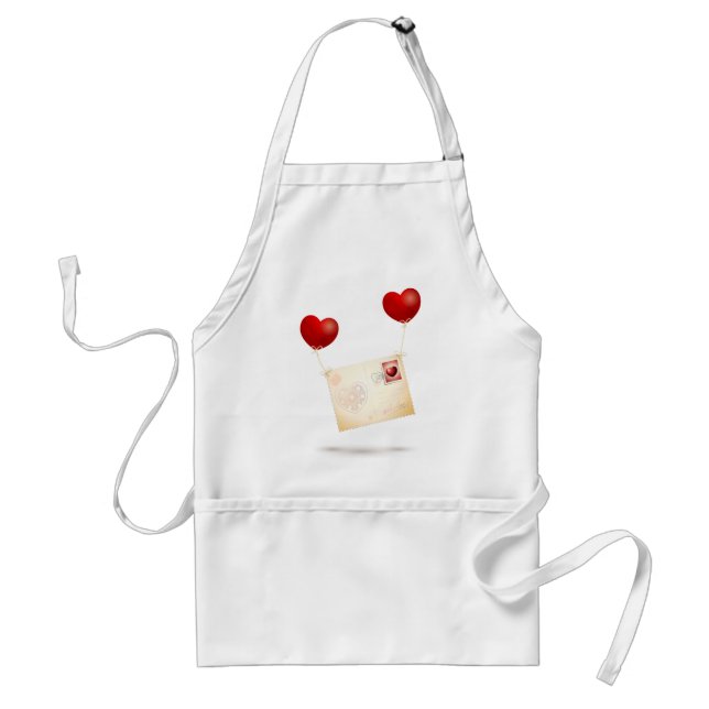 Message of Love Adult Apron (Front)