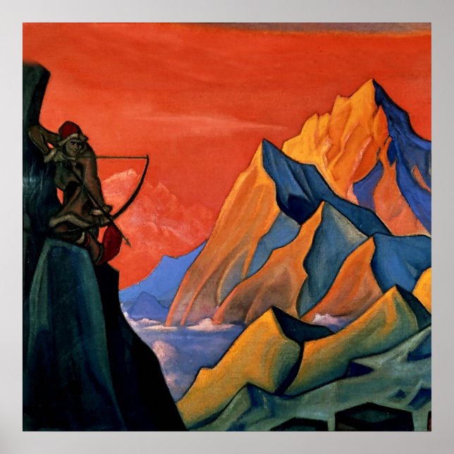 “Message of Shambala” by Nicholas Roerich Poster (Front)