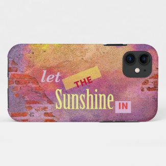 Message on a Wall iPhone 11 Case