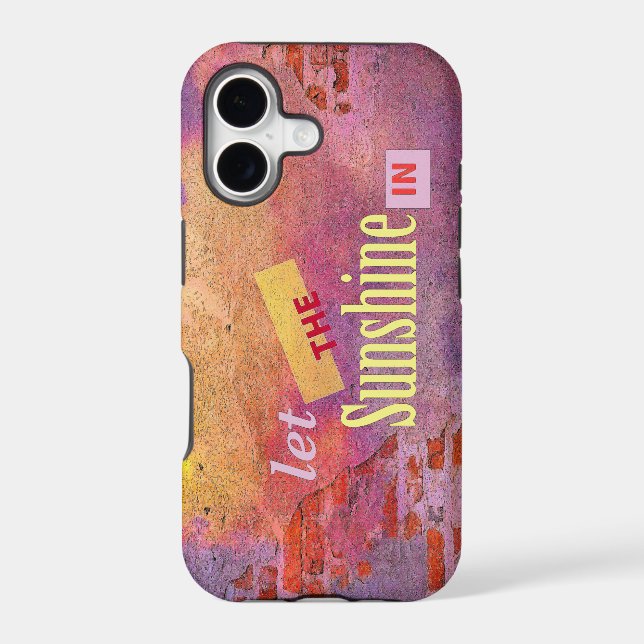 Message on a Wall Iphone Case (Back)