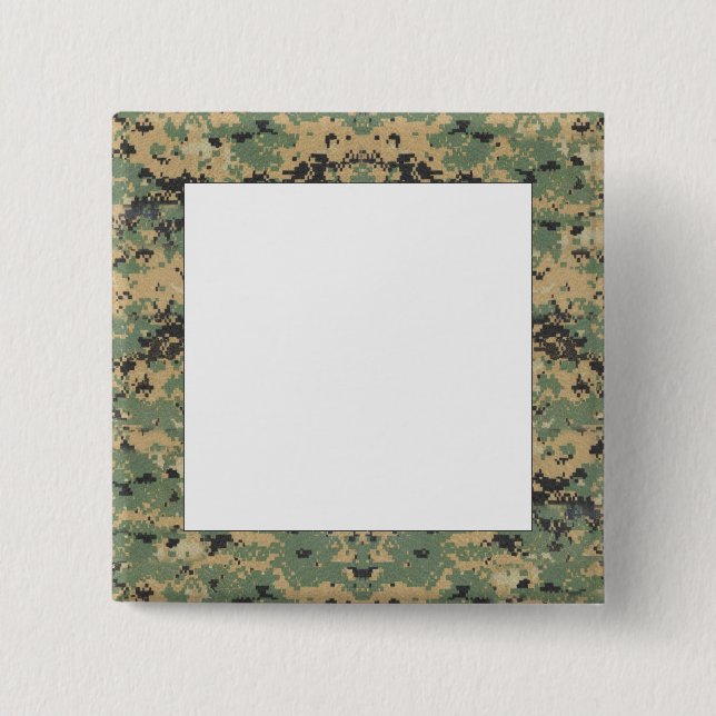 Message on Camo Button (Front)
