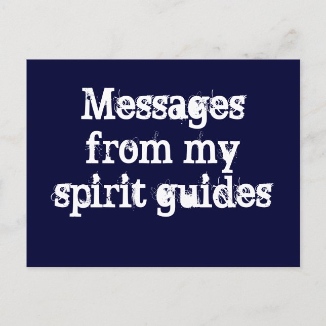 Messages Postcard (Front)