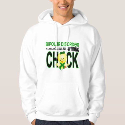 Messed With Wrong Chick Bipolar Disorder Hoodie
