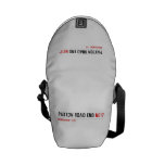 PAXTON ROAD END  Messenger Bags (mini)