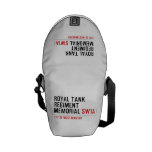 royal tank regiment memorial  Messenger Bags (mini)