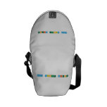 Mad about science  Messenger Bags (mini)