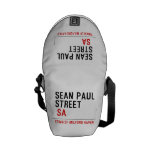 Sean paul STREET   Messenger Bags (mini)