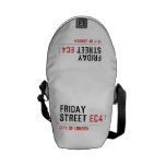 Friday  street  Messenger Bags (mini)