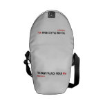 Fulham Palace Road  Messenger Bags (mini)