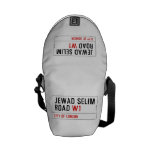 Jewad selim  road  Messenger Bags (mini)