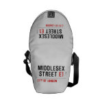 MIDDLESEX  STREET  Messenger Bags (mini)